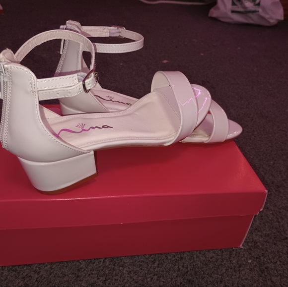 Hidi White open-toed Heels | Size 3 Brand New - Picture 4 of 6
